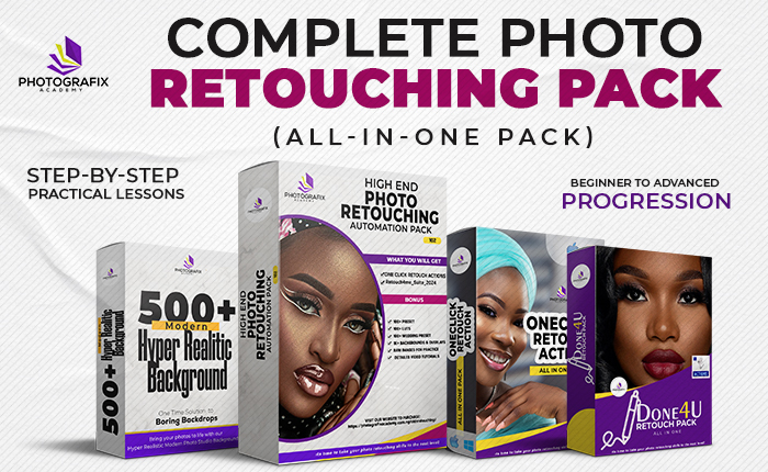 COMPLETE PHOTO RETOUCHING TRAINING (ALL IN ONE PACK)